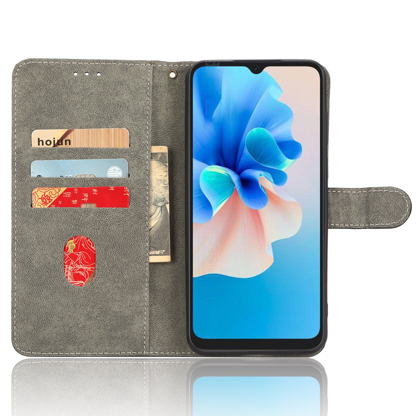 Anti-scratch Phone Case For Blackview A55 Pro Magnetic RFID Blocking PU Leather Drop-proof Flip Wallet Cover Stand Anti-scratch Phone Case For Blackview A55 Pro Magnetic RFID Blocking PU Leather Drop-proof Flip Wallet Cover Stand